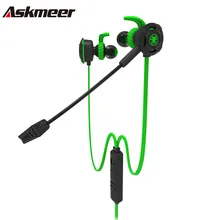 Askmeer, игровые наушники, лучшие стерео спортивные наушники, шлем с микрофоном, микрофон для мобильного телефона PS4, новинка, Xbox One, PC Gamer