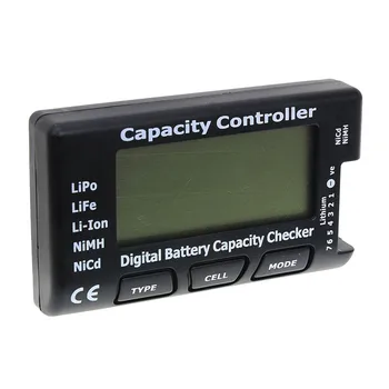 

Nartor Cellmeter7 2-7S Lipo Life Li-on Digital Battery Capacity Checker Capacity Controller Voltage Detector Tester