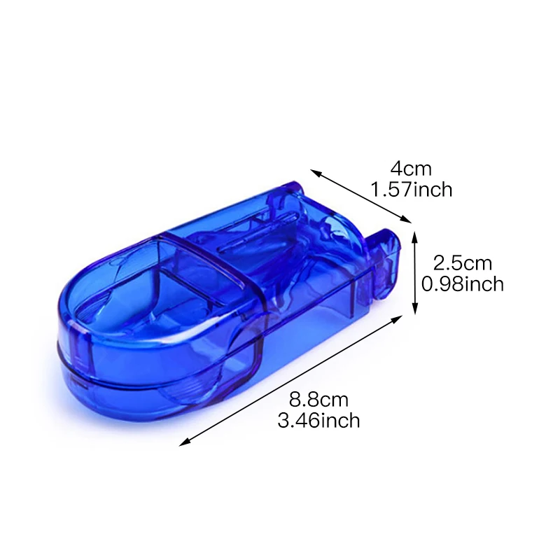 Переносной резак, разделитель, удобный держатель для лекарств, таблеток, коробка для лекарств, нож для разрезания таблеток, разветвитель, держатель, коробка, аксессуары для путешествий