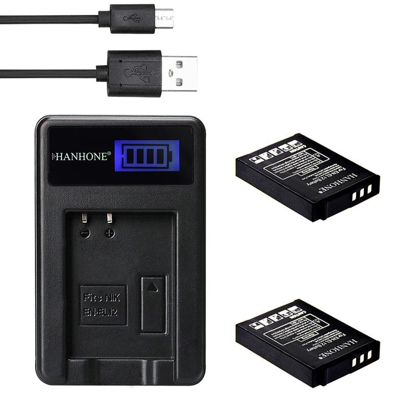 Аккумулятор 1900 мАч + USB зарядное устройство для Nikon CoolPix S610 S610c S620 S630 S710 S1000pj P300 S6200