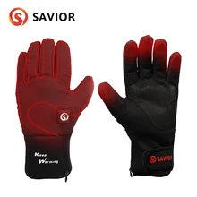 Спаситель S-20 литиевая батарея Электрическое отопление зимние тканевые перчатки для верховой езды, езды на велосипеде, низкотемпературные для мужчин и женщин