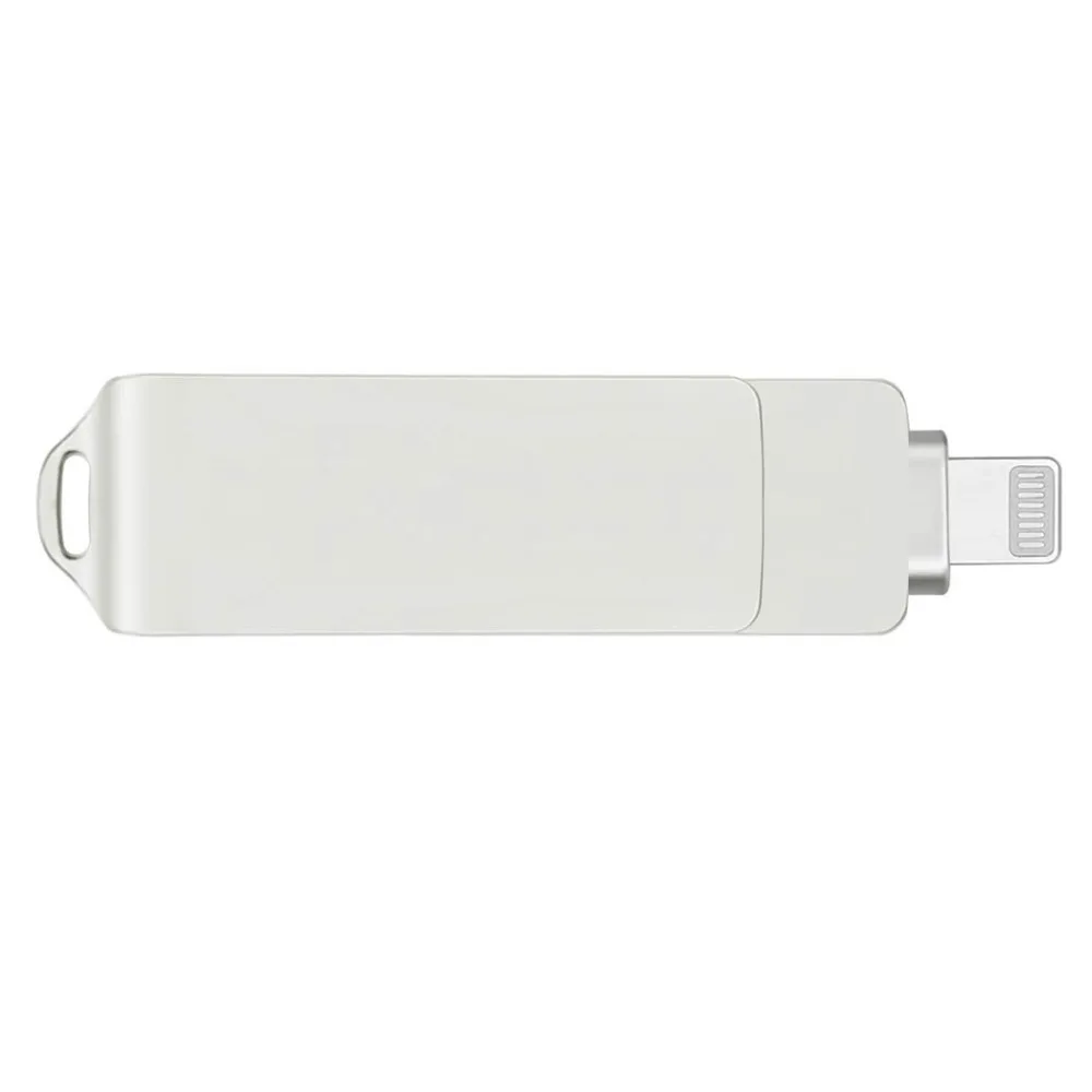 Флеш USB 3,0 para 32G iPhone 3 en 1 OTG Jump Drive, 64G 128G 256G Memoria externa Micro USB para iPad, iOS, Android, PC