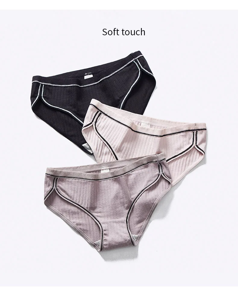 Women's Panties Cotton Female Underwear Ladies Girls Bikini Briefs Plus Size Intimates Lingerie Women Seamless Shorts Culotte M-XXL (8)