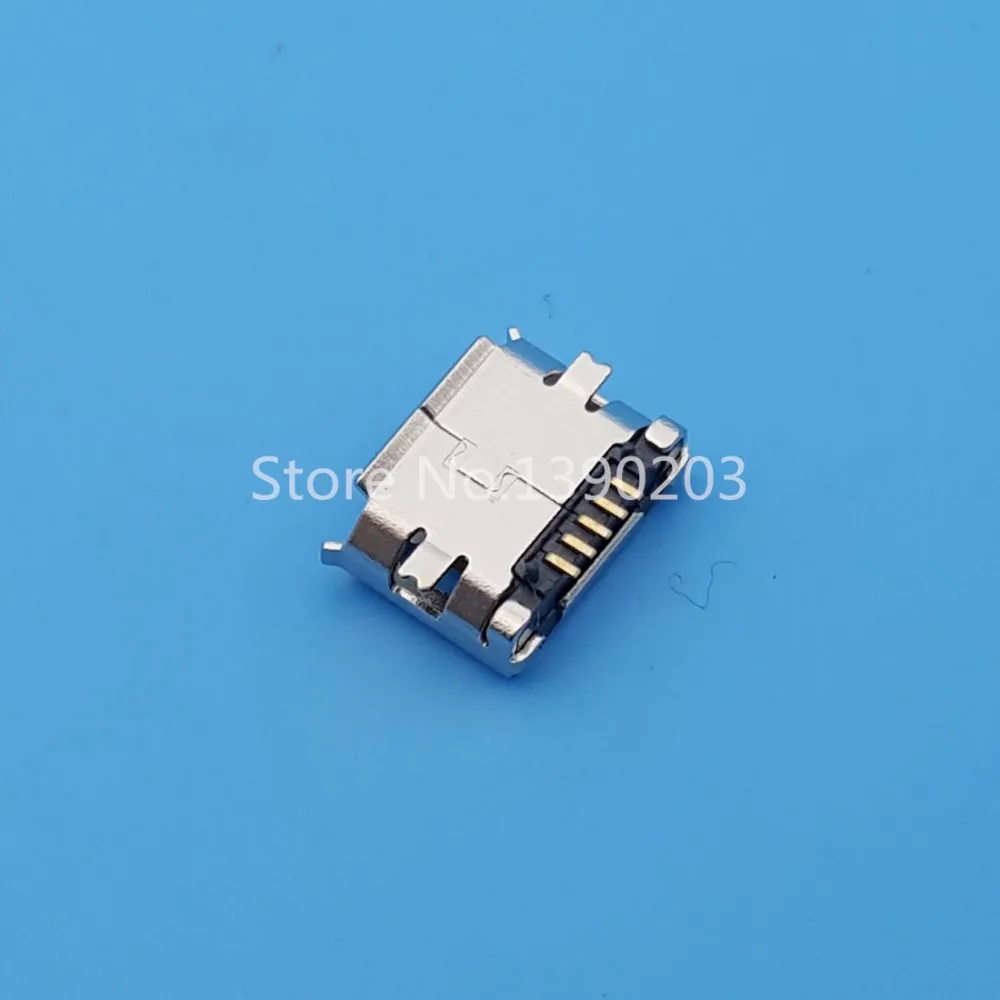 100 шт. 5 контактный разъем Micro USB Тип B|connector 5pin|connector jackconnector smt |