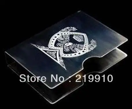 

Free Shipping Masters Edition Deck Card Guard White --Magic Trick, Fun Magic, Party Magic.