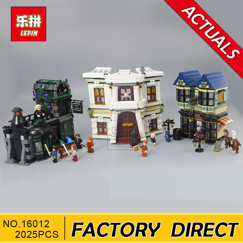 

Lepin 16012 2025Pcs Magic Word Diagon Alley Set Educational Building Blocks Bricks Model Toys Gift 10217
