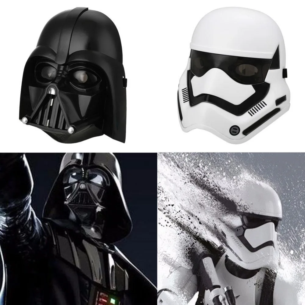 Halloween Party Stormtrooper Star Wars mask Vader Masks Dress Up Costume white