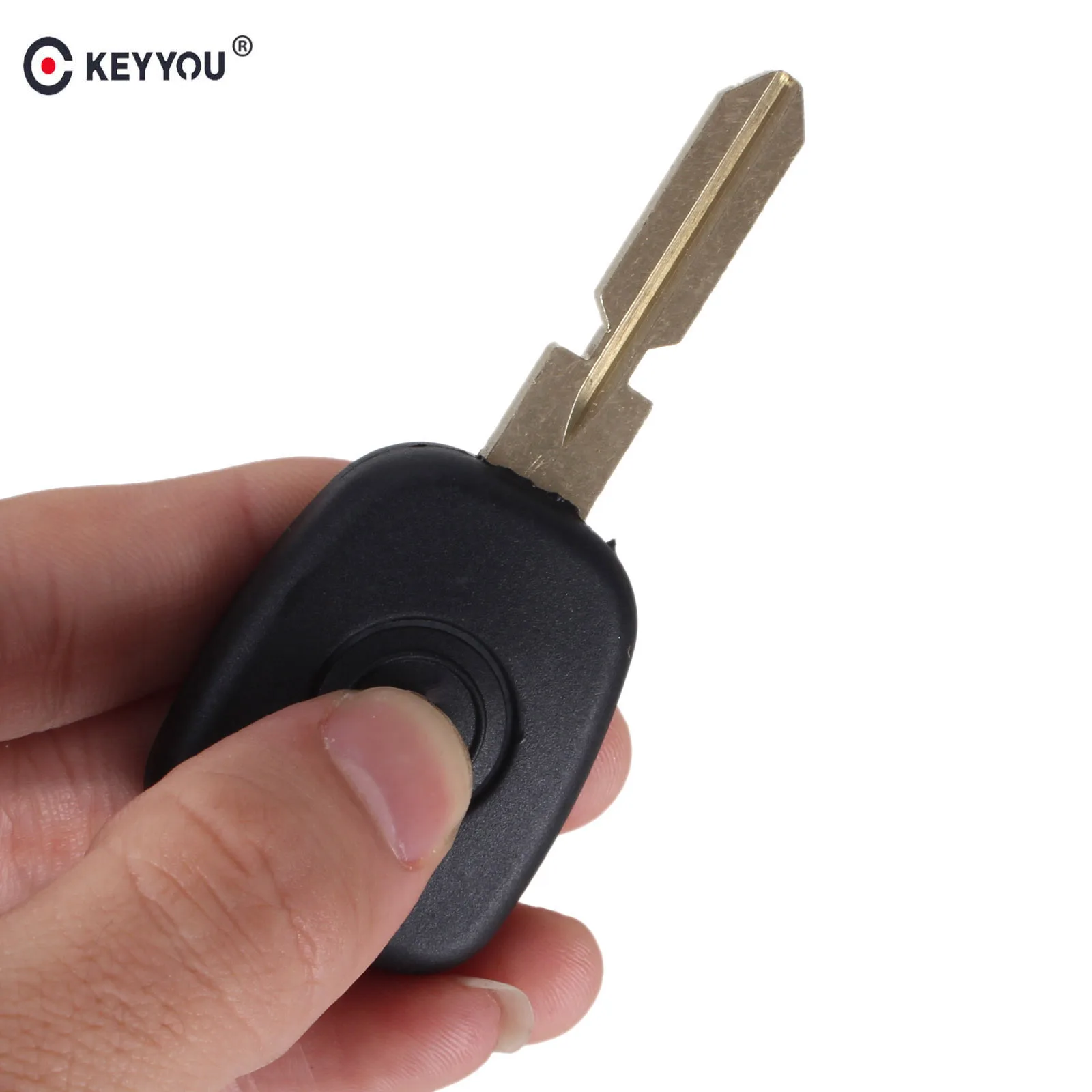 

KEYYOU 10X Car Key Cover Replacement Case Auto Transponder Key Shell With HU39 Key Blade For Mercedes Benz