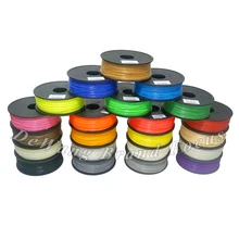 free shipping via ePacket 22 colors High Quality 1kg/roll 1.75/3mm ABS / PLA filament fit wiht all 3d pen& 3d printer