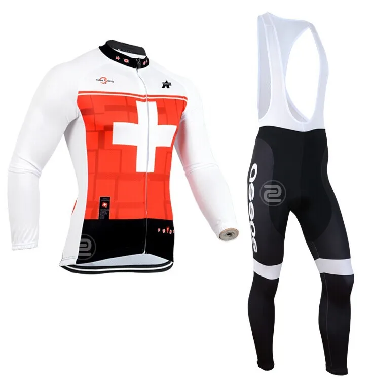 2014 Men ASSOS Ropa ciclismo long cycling jersey Bicycle bicicleta mountain bike maillot shirt clothing (bibs) pants set---5