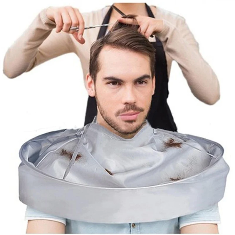 Brainbow 1 шт. складной парикмахерский плащ DIY для стрижки волос водонепроницаемый плащ накидка-зонтик Салон Парикмахерская одежда фартук для стрижки волос