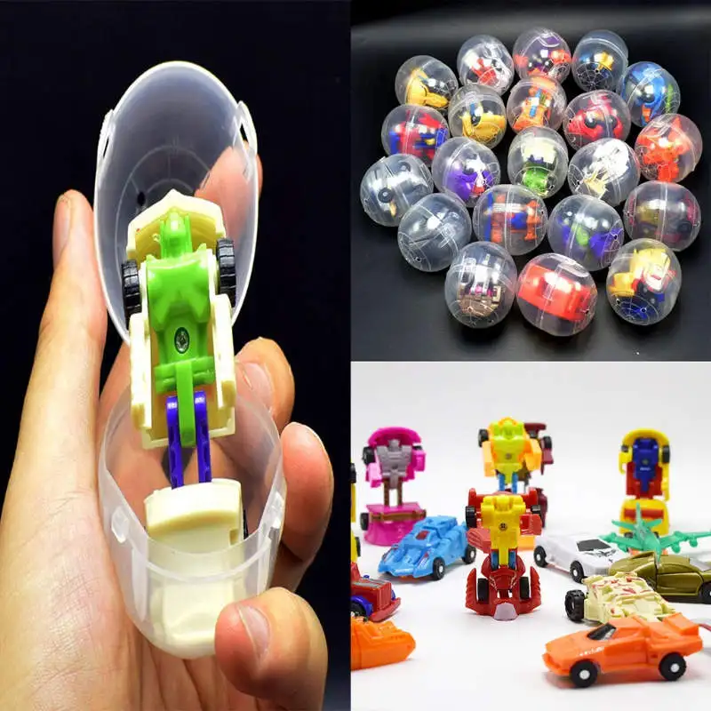 

1 Piece Mini Deformable Robot Surprise Eggs Surprise Ball Surprise Doll Gashapon Gift