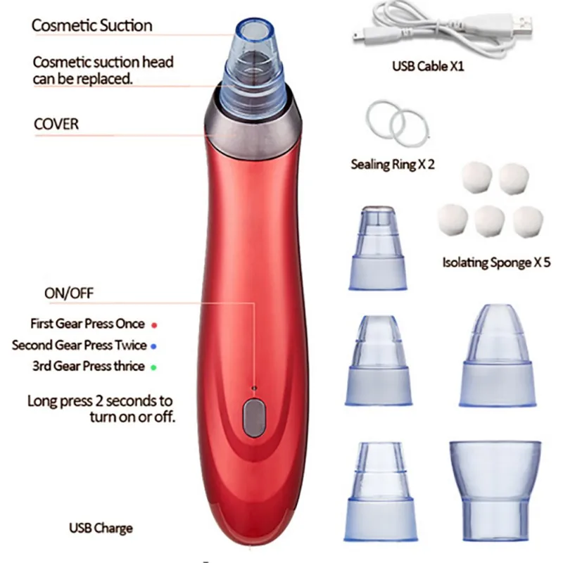 

Black Point Noir Cleaning Skin Care Tools 2019 New Available Electric Acne Remover Blackhead Vacuum Extractor Tool Lift Blemish