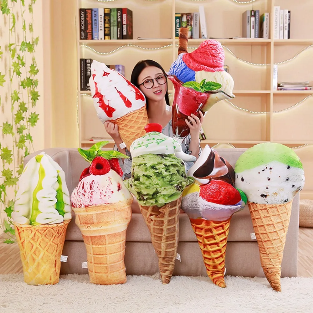 

1pc 70cm Creative Lovely Popsicle Pillow Plush Doll Toy Ice Pop ice Cream Plush Doll Kids Baby Appease Toy Home Decor