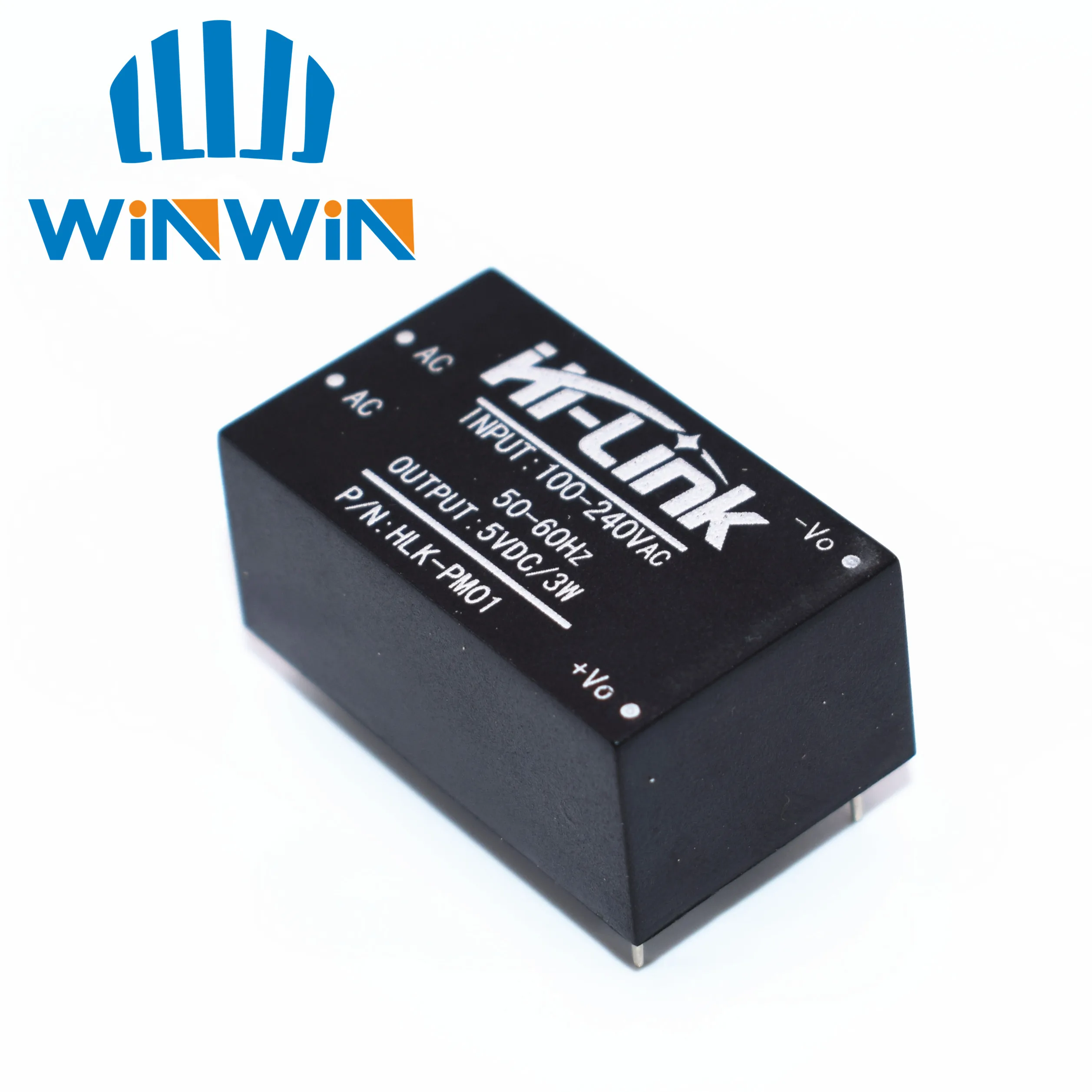 

Free Shippingn 2pcs/lot HLK-PM01 AC-DC 220V to 5V mini power supply module,intelligent household switch power supply module