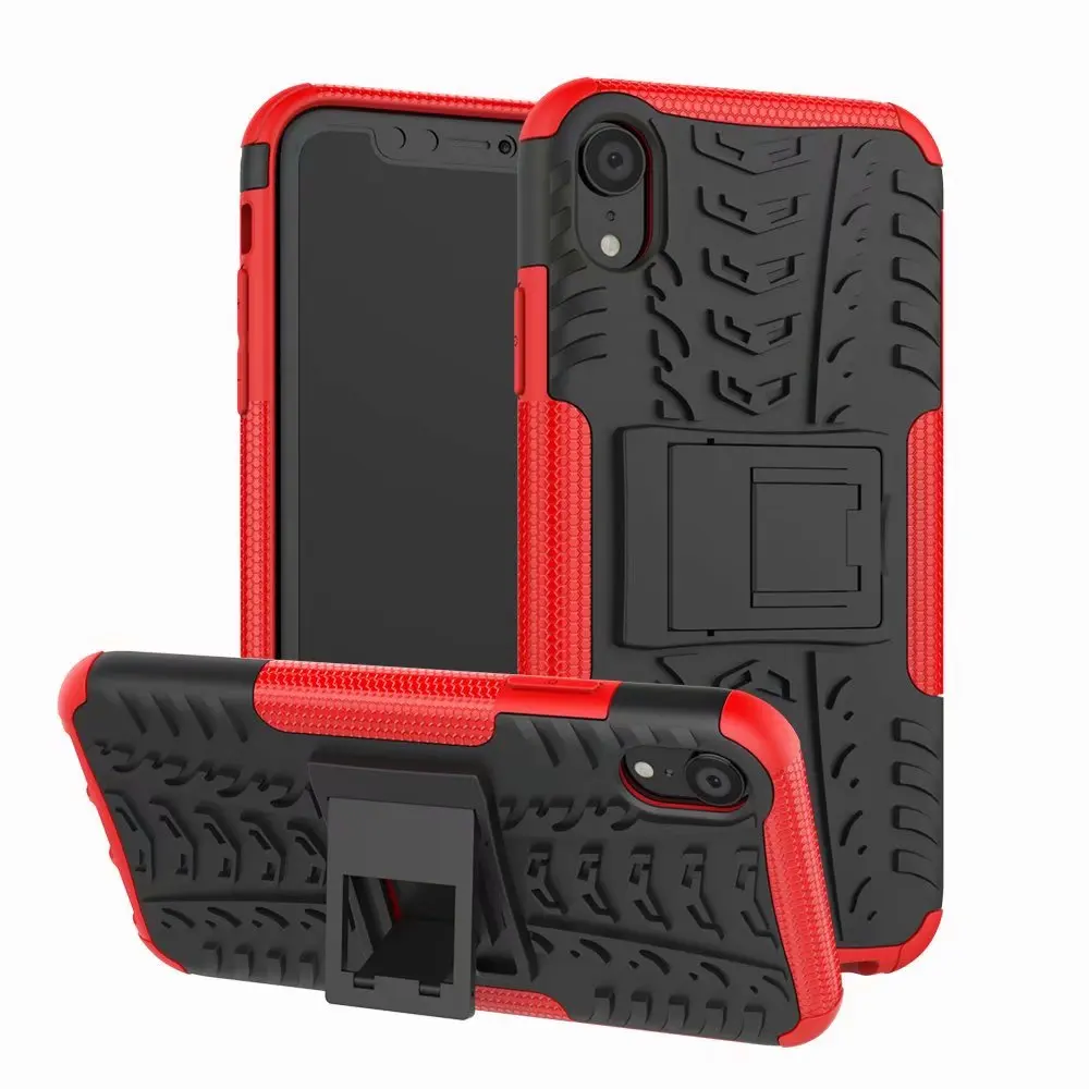 Heavy Duty Rugged Shockproof Full Body Protective Armor tough Kickstand