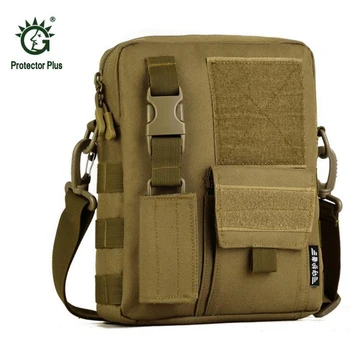 

Protector Plus Men's Bag Army Outdoor Package Multi-function Camouflage Handbag Men Messenger Bag Army Fan Tactics Bags S314