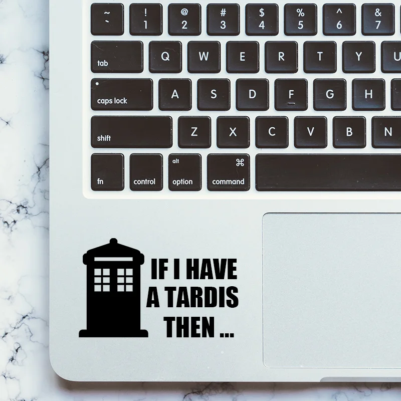 

Doctor Who Tardis Quote Trackpad Decal Laptop Sticker for MacBook Pro Air Retina 11 12 13 15 inch Mac Book Touchpad Skin Sticker