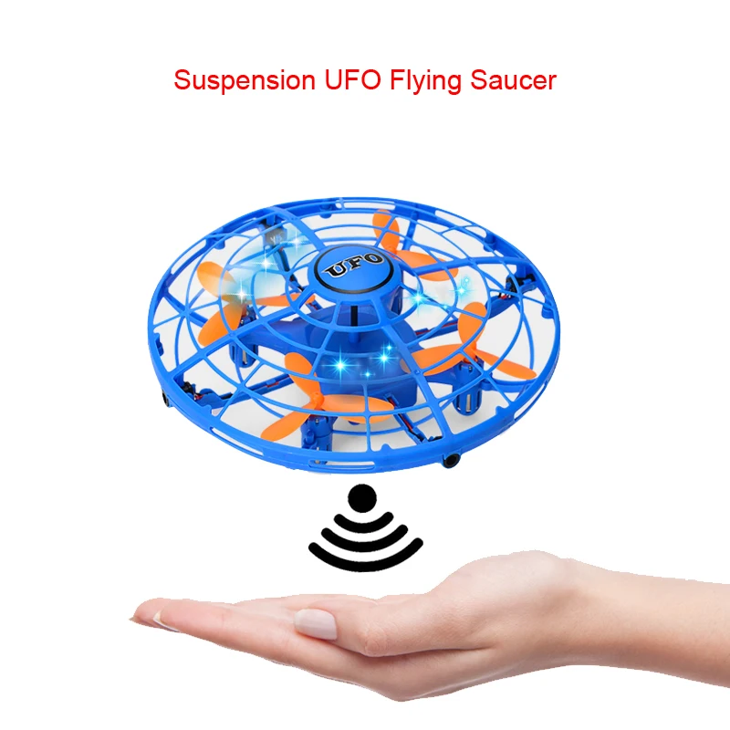 

Anti-collision Drone Toys for Children Infrared Induction Hand Control UFO Altitude Hold RC Training Drone RC Quadcopter