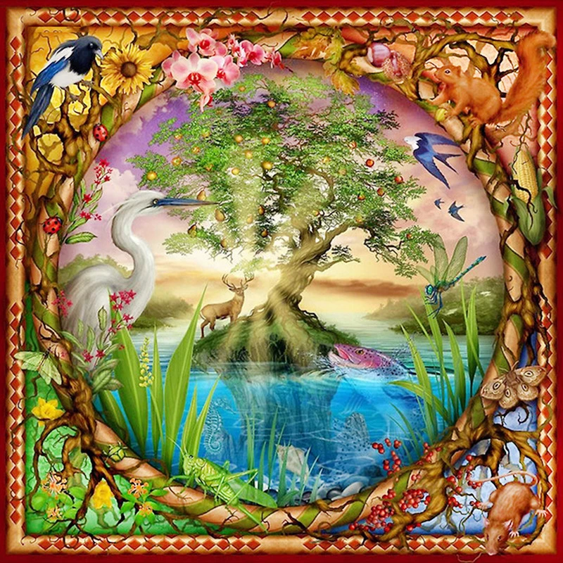 CANX3023928动物树景60X60