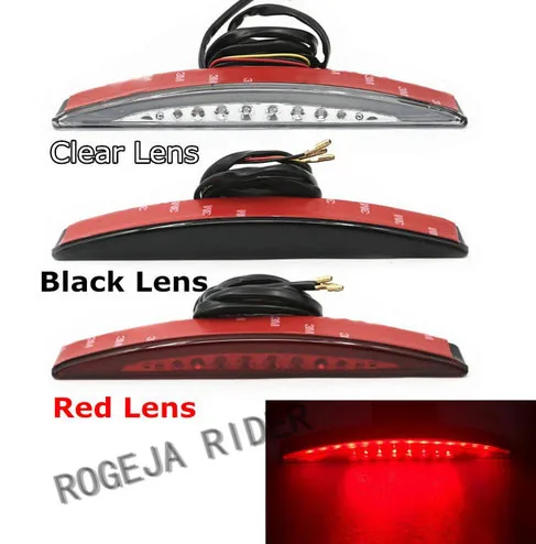 for Harley Softail Breakout FXSB 2013-2017 Motor Tai llight Rear Taillamp Fender Tip LED Tail Brake Light Running Stop Lamp |