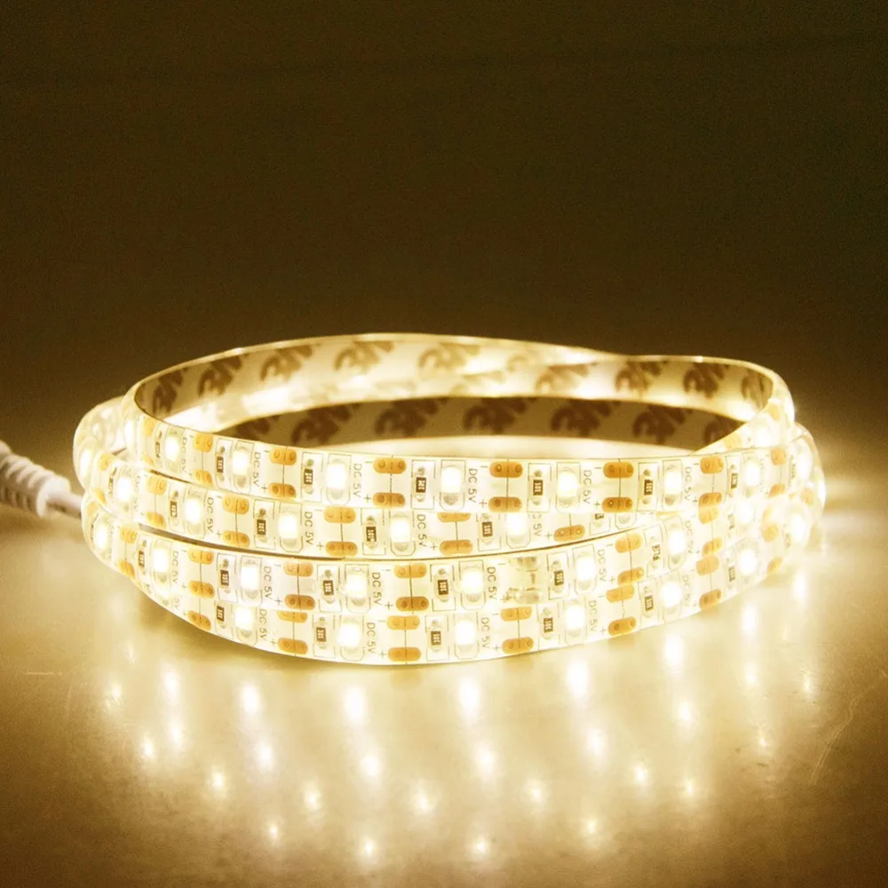 Лента светодиодная с датчиком движения водонепроницаемая таймером|tape light|strip
