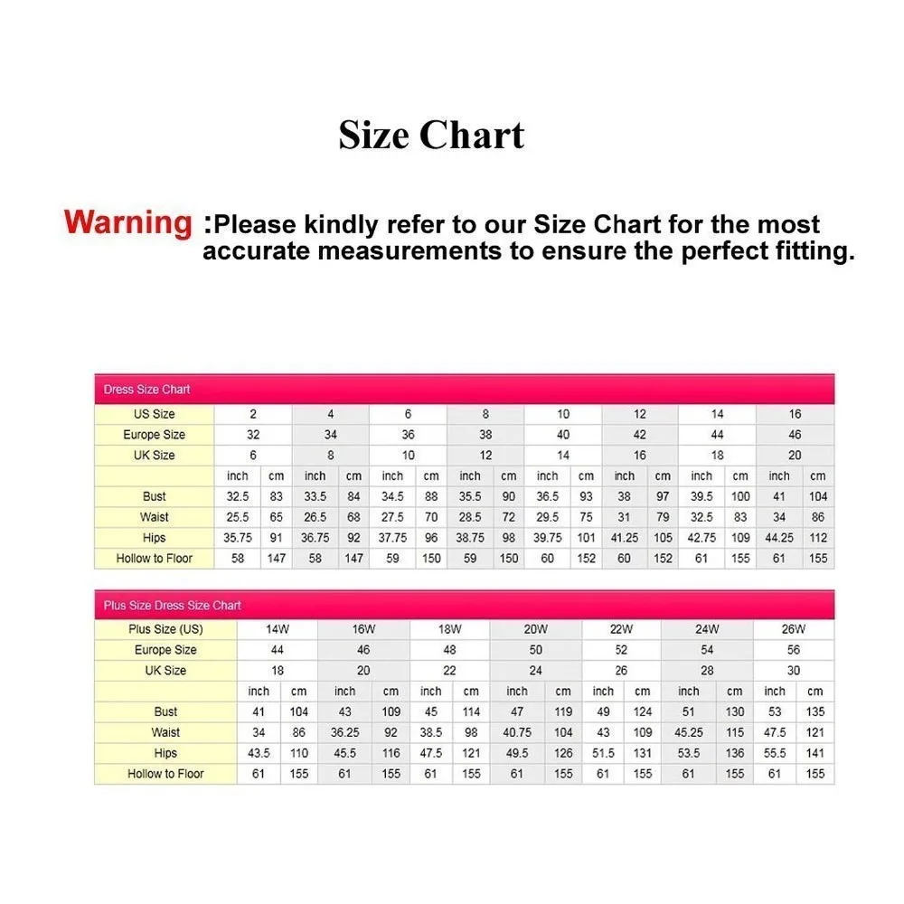 dressSizeChart
