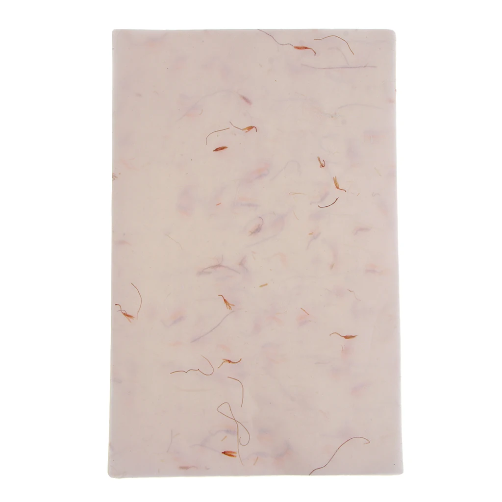 10 Pieces Vintage White Chinese Art Paper Xuan Paper for Origami Cards Making Letters Writing DIY Cards Making 