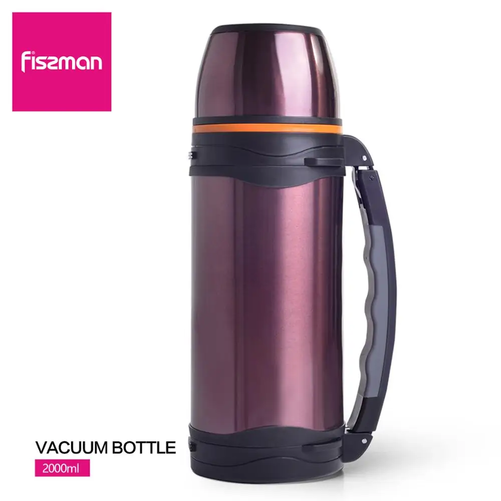 

FISSMAN 2000ML Double Wall Stainless Steel Vacuum Flask Outdoor Insulated Cup