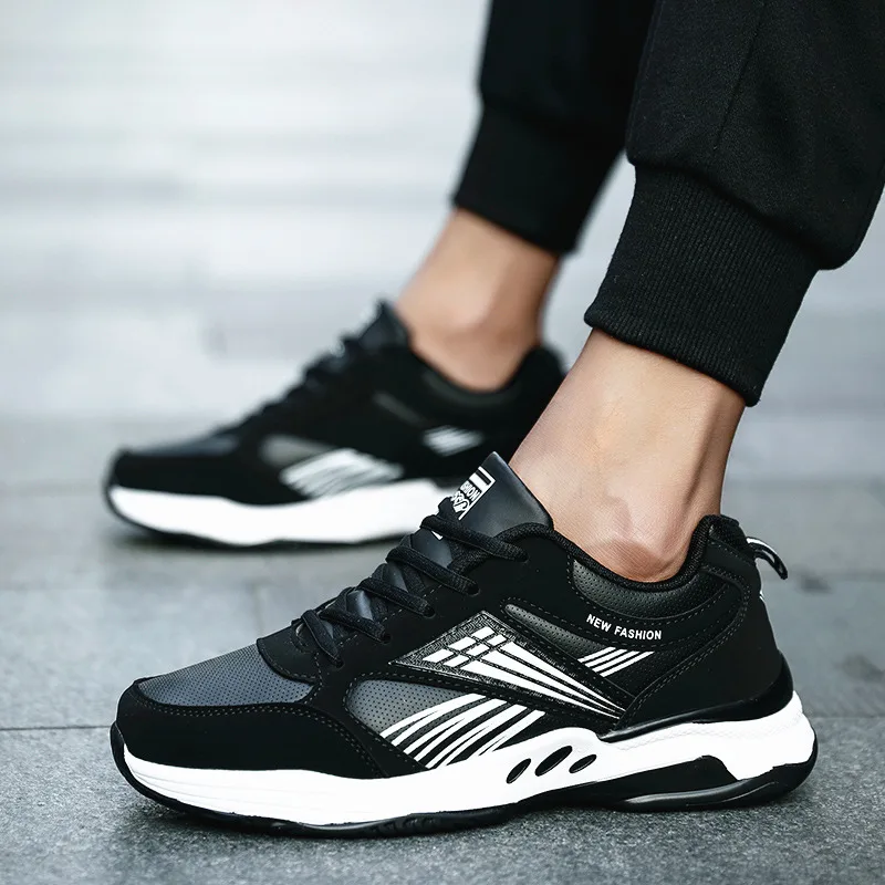 

Man Running Shoes Black Red Mens Gym Trainers Shoes Spring Autumn Trail Sneakers Rubber Bottom Athletic Shoes For Male