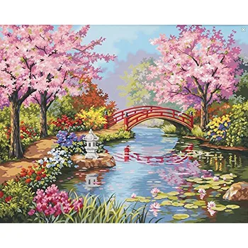 

Full DIY Diamond Painting kit Pollen tree landscape Cross Stitch Diamond Embroidery Patterns rhinestones Mosaic home decor