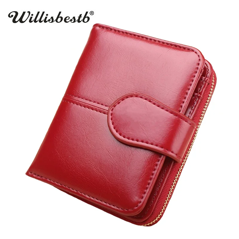 

2018 Zipper Ladies Purses Leather Women Wallets Hasp Coin Pocket Card Holder Mini Small luxury Woman Purse Small Female Wallet