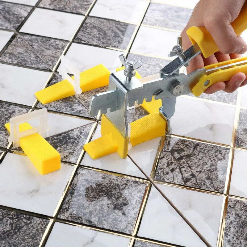 

Tile Leveling System Locator Plier/Clips Wedges Floor Wall Plastic Spacers Kit SLC88