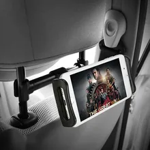 Alloy Car Bracket Phone Holder Stand Universal 360 Degree Rotation Car Back Seat Multi Function Mount Stent for Phone Tablet PC