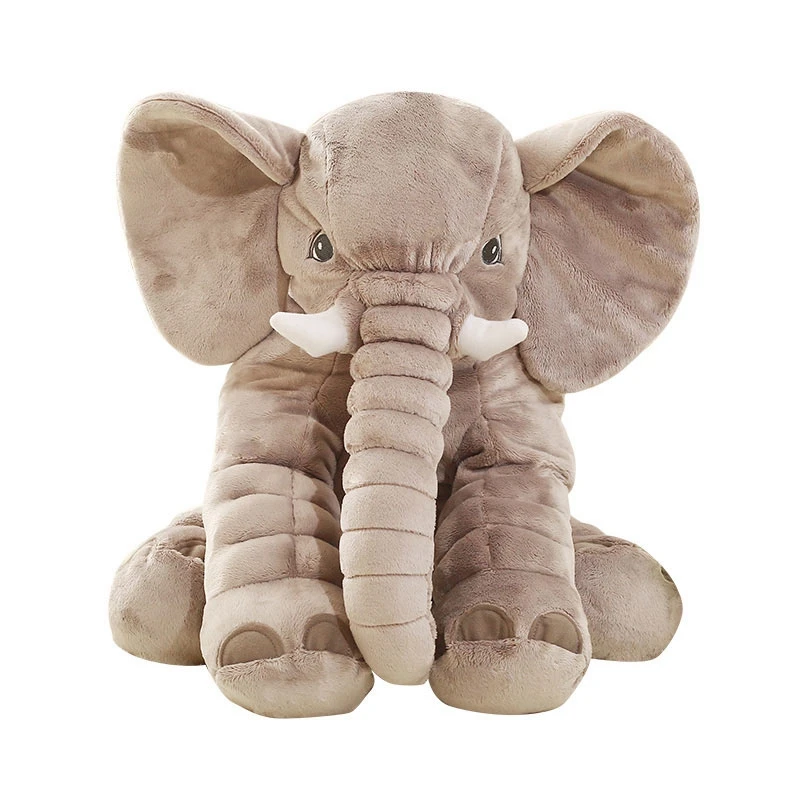 80cm elephant plush font b pillow b font font b cute b font elephant toy stuffed