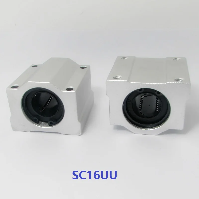 

30pcs/lot SC16UU SCS16UU SMA16UU linear case/block match with 16mm linear shaft guide