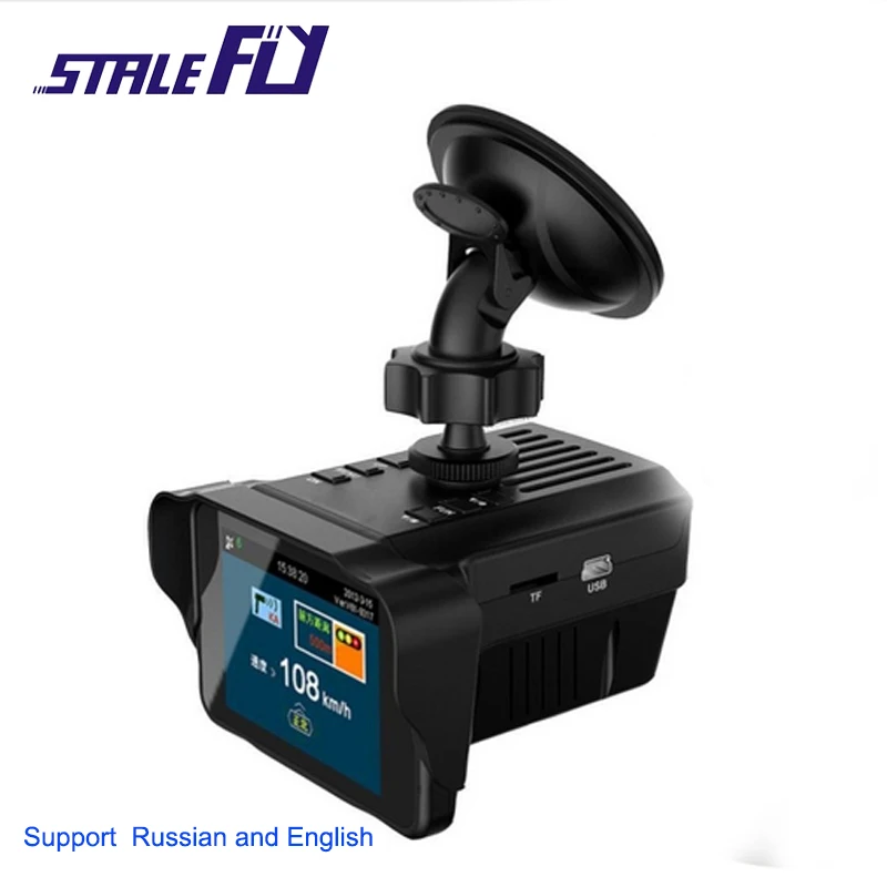 H588 car DVR Camera recorder Anti Speed Radar Detector combo 2 in 1