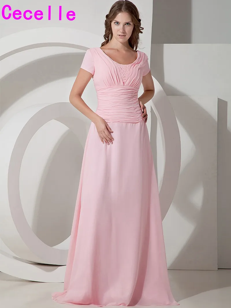 modest evening gowns with sleeves
