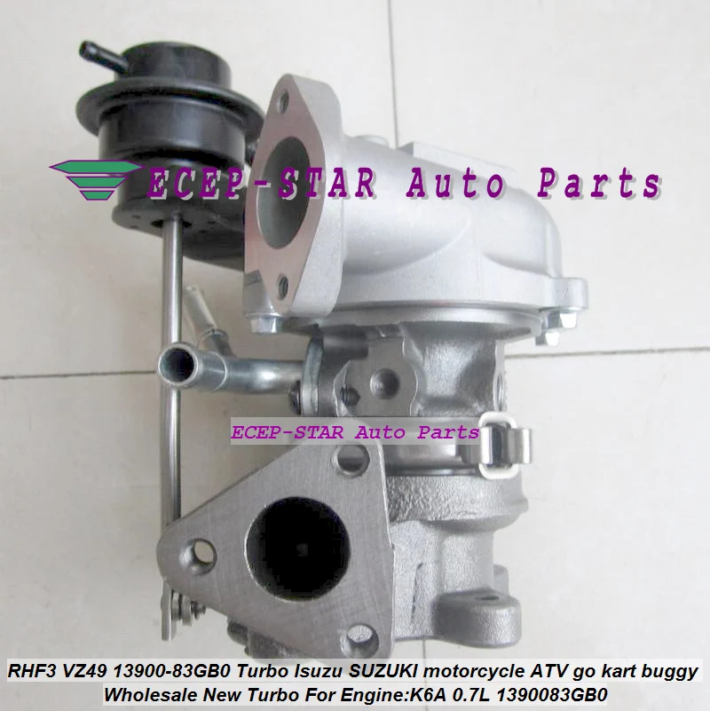 RHF3 VZ49 13900-83GB0 1390083GB0 13900 83GB0 Turbo For Isuzu For SUZUKI motorcycle ATV go kart buggy K6A 0.7L (2)