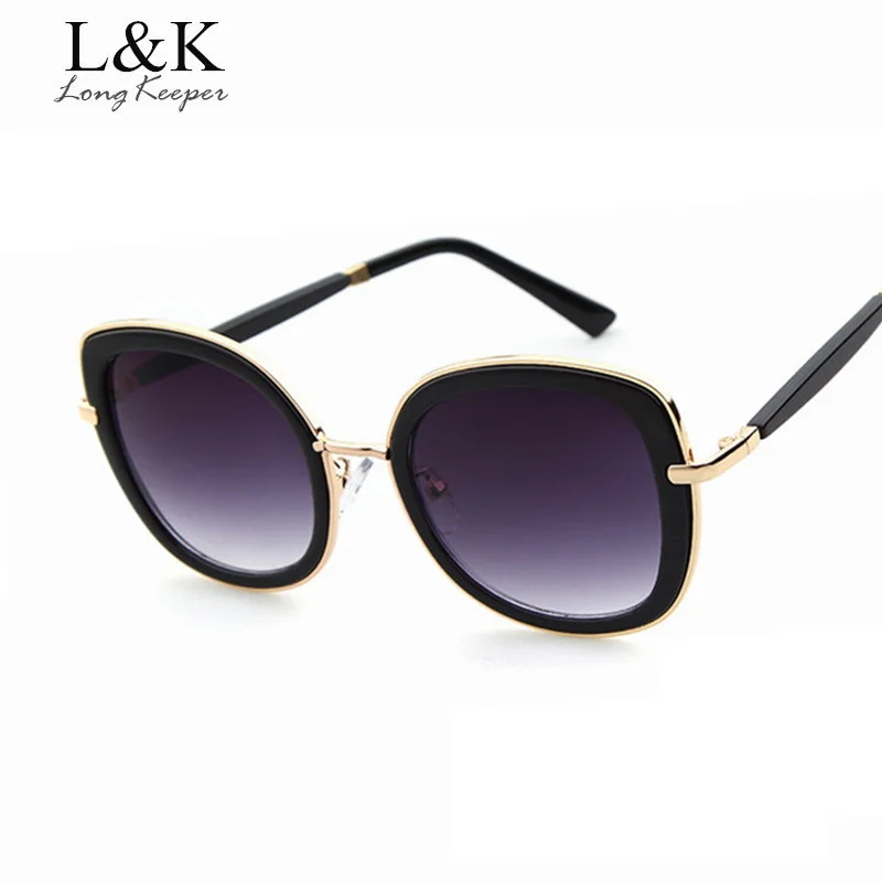 

Longkeeper 2019 Latest Lady Sunglasses Cat Eyes Designer Men Sunglasses Women Gradient Sun Glasses gafas de sol UV400 CM629