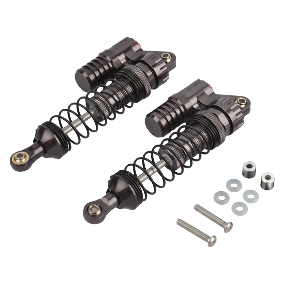 Buy 2PCS High Quality 90mm Aluminum Piggyback Shocks