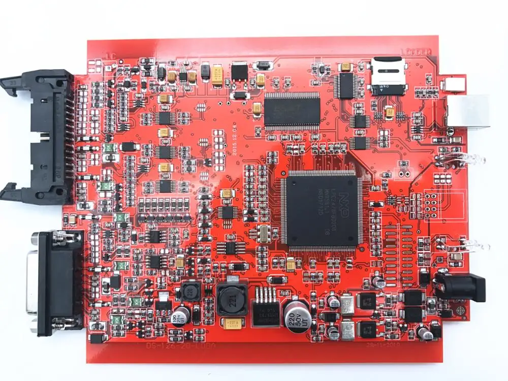 Beste EU Versie Rode 4LED KTAG 7.020 V2.25 Geen Token Limited Multi Taal K TAG 7.020 Online Versie KESS V2.47 v5.017 5.017 KESS