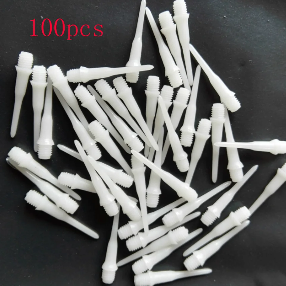 100 Pointes De Fléchettes En Plastique 4BA - Embouts Souples De Rechange Pour Fléchettes électroniques