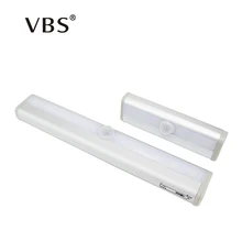 98 мм 190 мм беспроводные движения PIR светодиодные светильники с сенсором движения свет шкафа 6/10 светодиодный s для шкафа кухни свет люсис привело