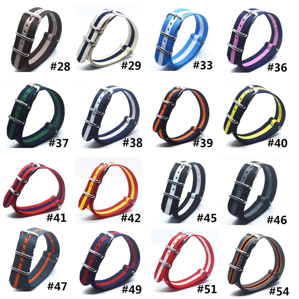 1pcs nato strap 18mm 20mm 22mm watch strap 20mm 22mm watchband Nylon strap 20mm 22mm watch straps Watch Bracelet 1pcs nato strap 18mm 20mm 22mm watch strap 20mm 22mm watchband Nylon strap 20mm 22mm watch straps Watch Bracelet
