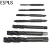ESPLB 7pcs M3/4/5/6/8/10/12 Drill Bit Spiral Hand Thread Tap HSS 6542 Machine Screw Spiral Point Thread Metric Plug Hand Tools ► Photo 2/6
