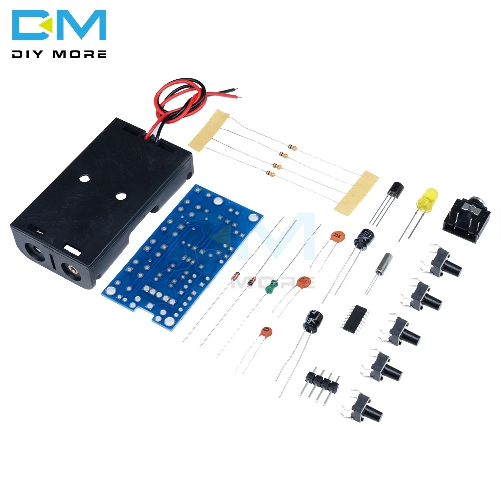 Беспроводной Стерео FM радио приемник модуль PCB FM DIY электронные комплекты 76 МГц-108 МГц DC 1,8 в-3,6 В доска хорошее качество звука