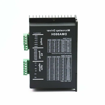 

New 1Pcs Dm860H 2 Phase Nema34 Hybrid Stepper Motor Driver Dsp Ac48V 7.2A
