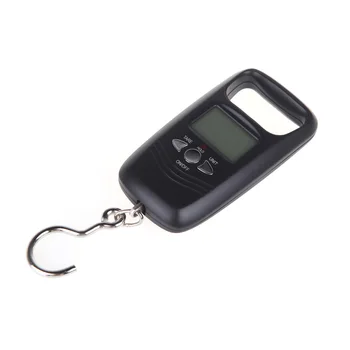 

Newly Portable 110lb/50kg Digital Scale Electronic Scale Fishing Gear Tool with Backlight LCD 19ing