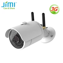 Jimi JH012 наружная 3g сетевая цилиндрическая камера безопасности сетевая камера наблюдения ночного видения CCTV камера IP66 Водонепроницаемая камера
